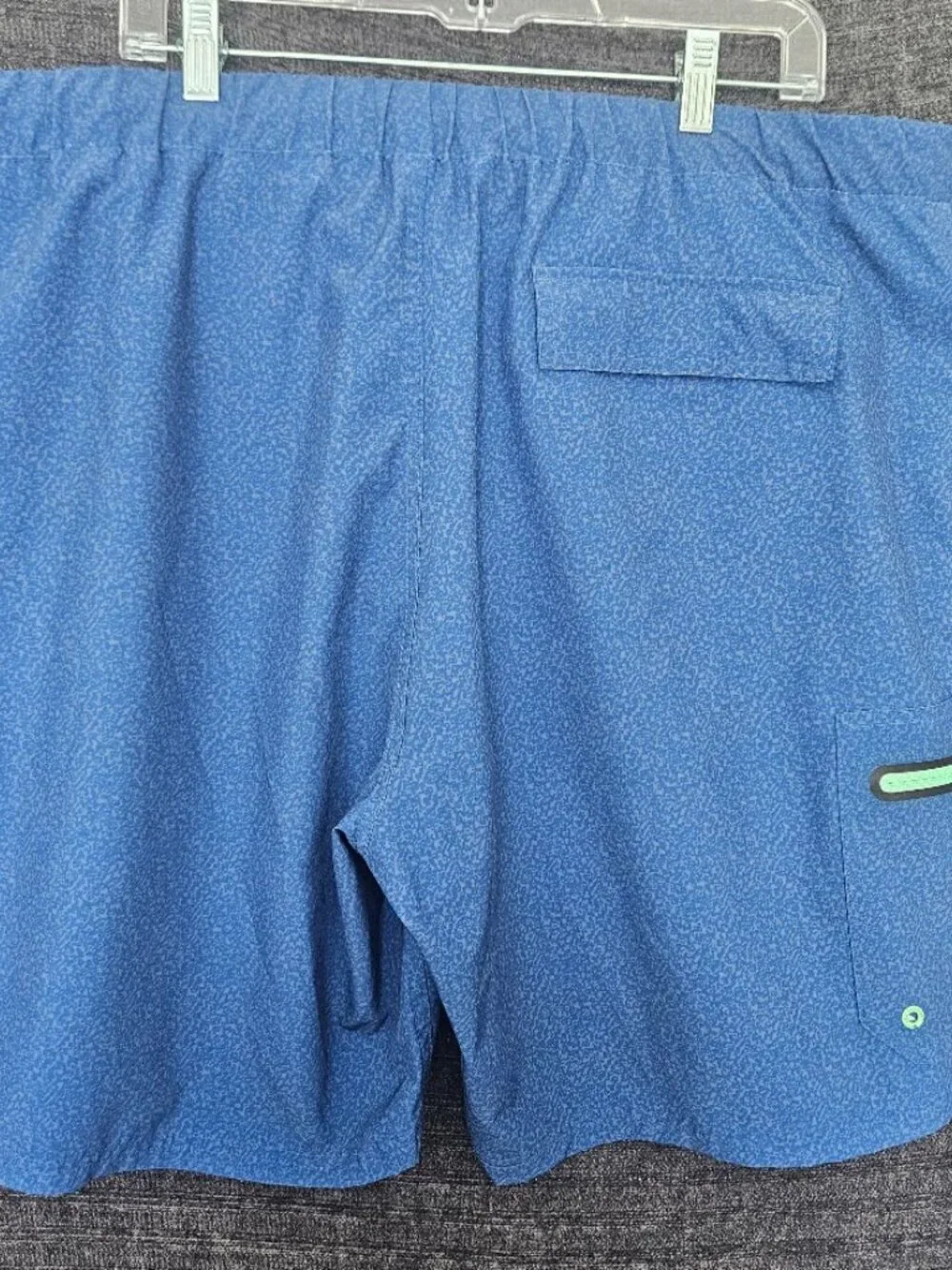Zero Exposure Swim Trunks Mens XXL Blue Lined Stretch UV Protection New